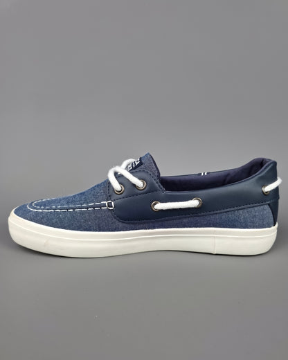 TENNIS NAUTICA AZUL MEZCLILLA PARA CABALLERO