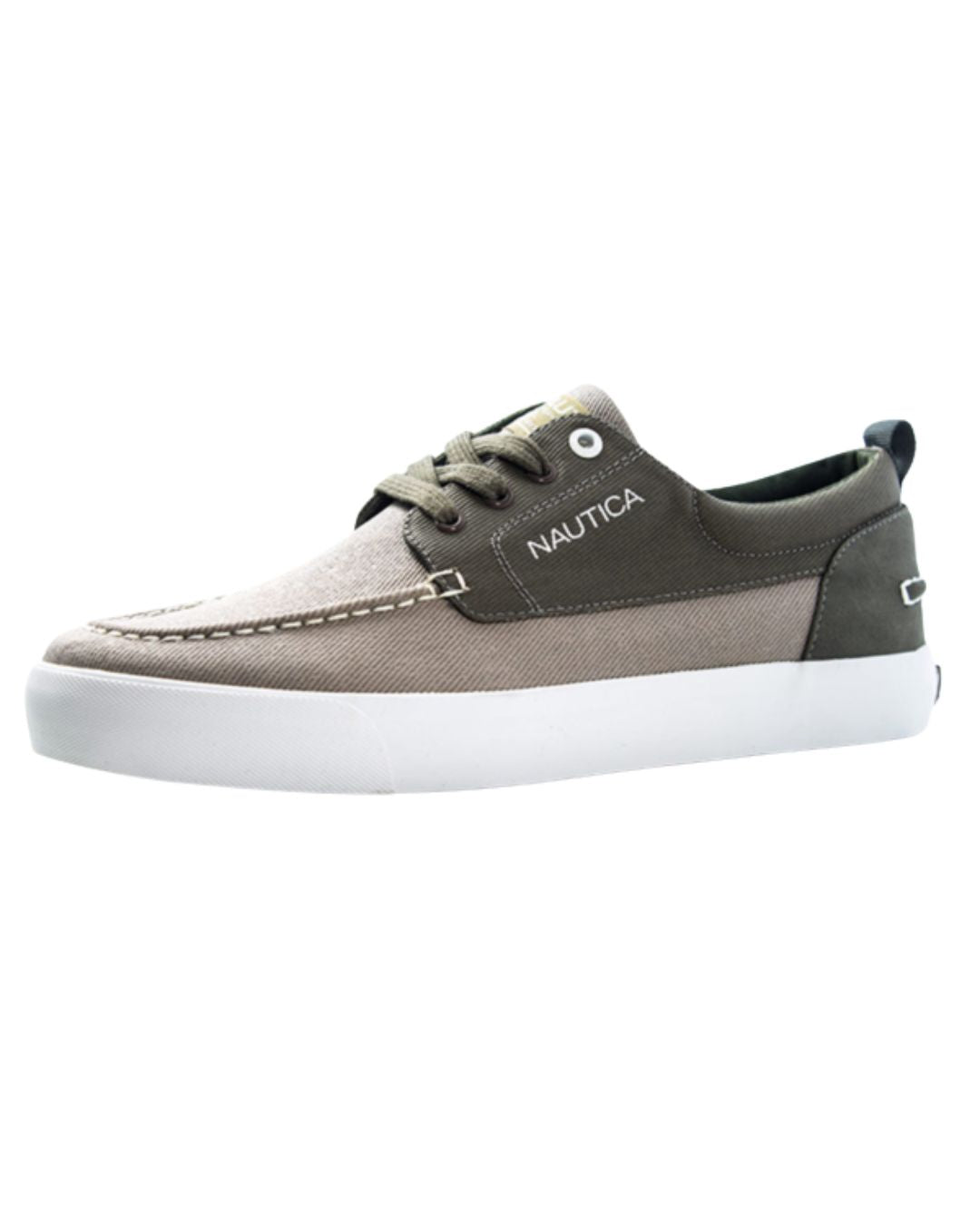 TENNIS NAUTICA VERDE - BEIGE PARA CABALLERO