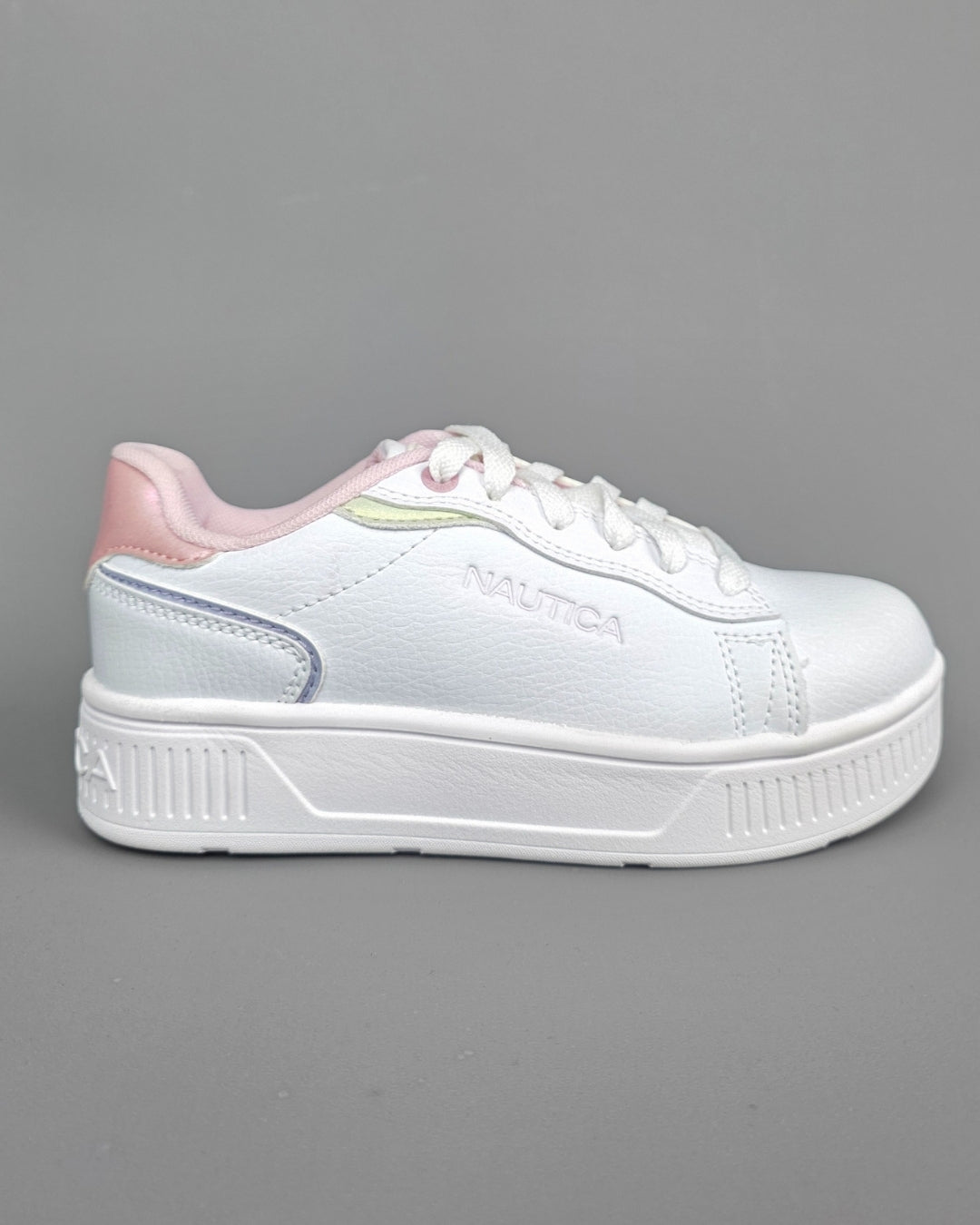 TENNIS NAUTICA BLANCA PARA NIÑA