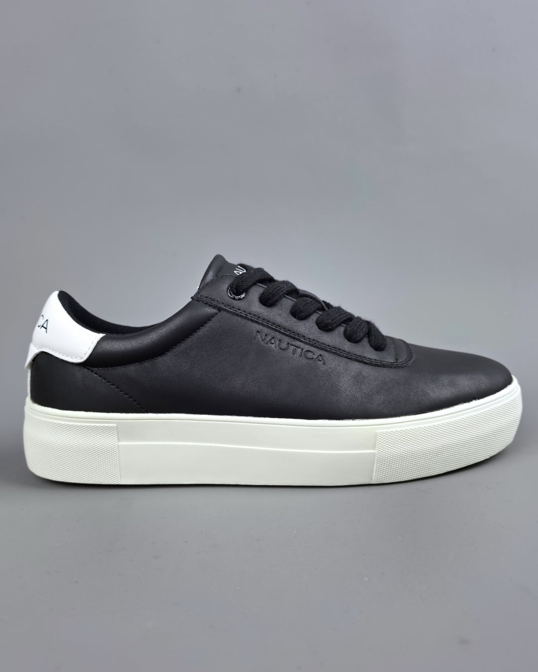 TENNIS NAUTICA NEGRAS PARA CABALLERO