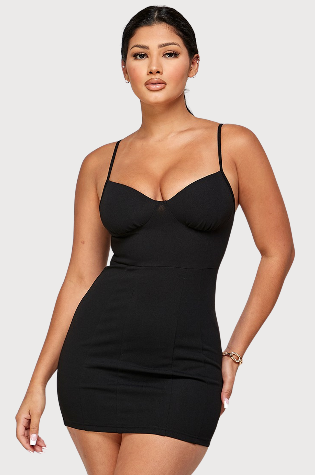 VESTIDO BLUSH NEGRO PARA DAMA
