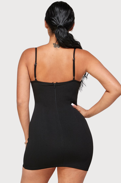 VESTIDO BLUSH NEGRO PARA DAMA