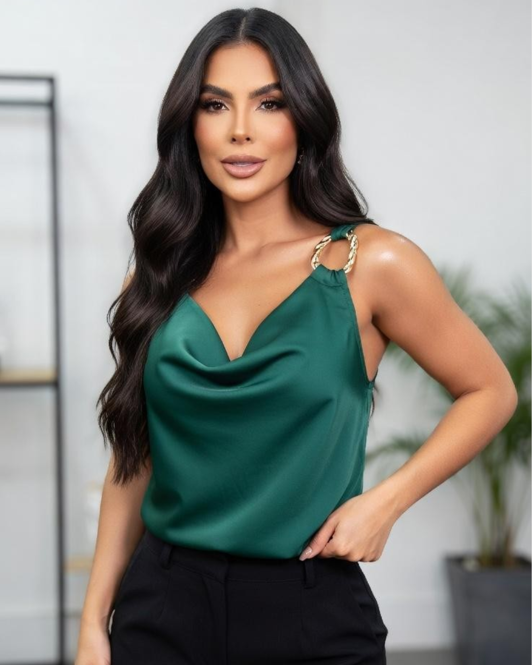 BLUSA LA DIOSA SATÍN