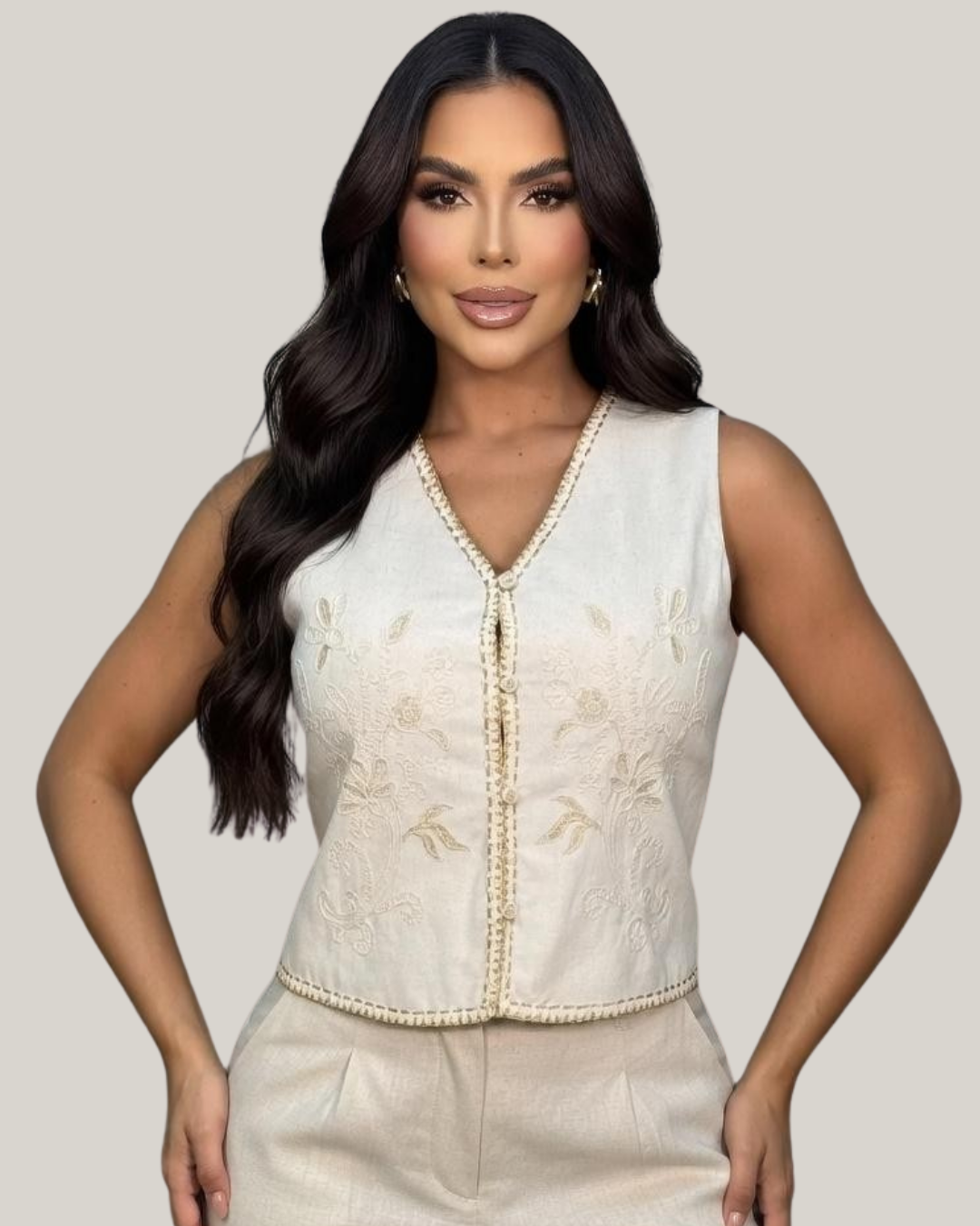 BLUSA LA DIOSA SIN MANGAS