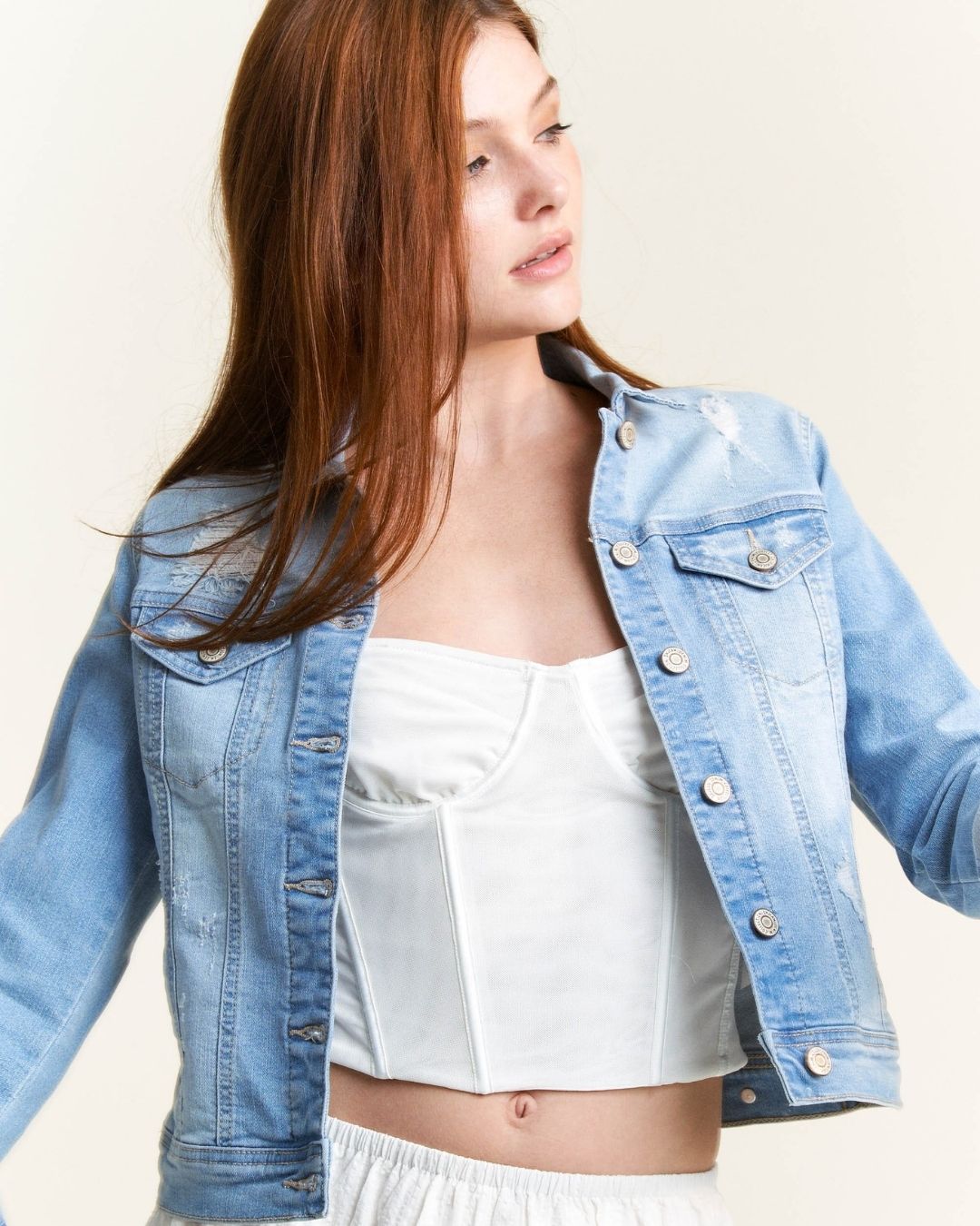 JACKET ENJEAN CELESTE PARA DAMA