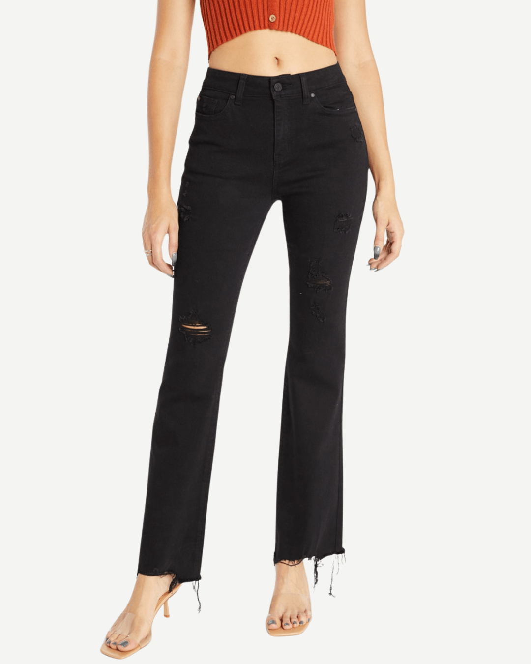 JEANS ENJEAN NEGRO