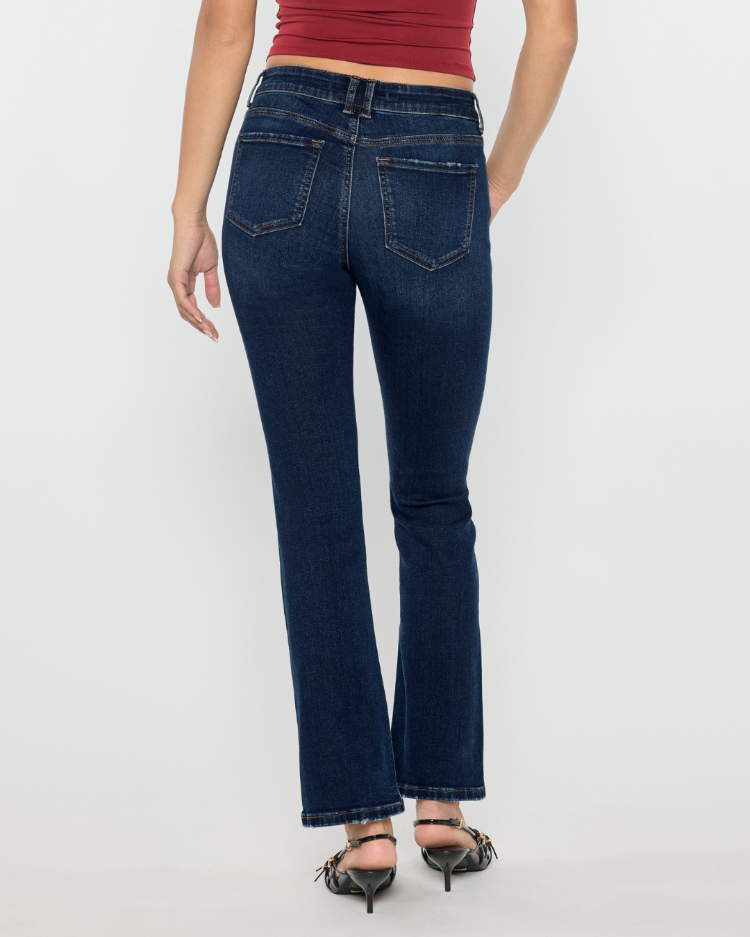 JEANS ENJEAN HIGH RISE SLIM BOOTCUT