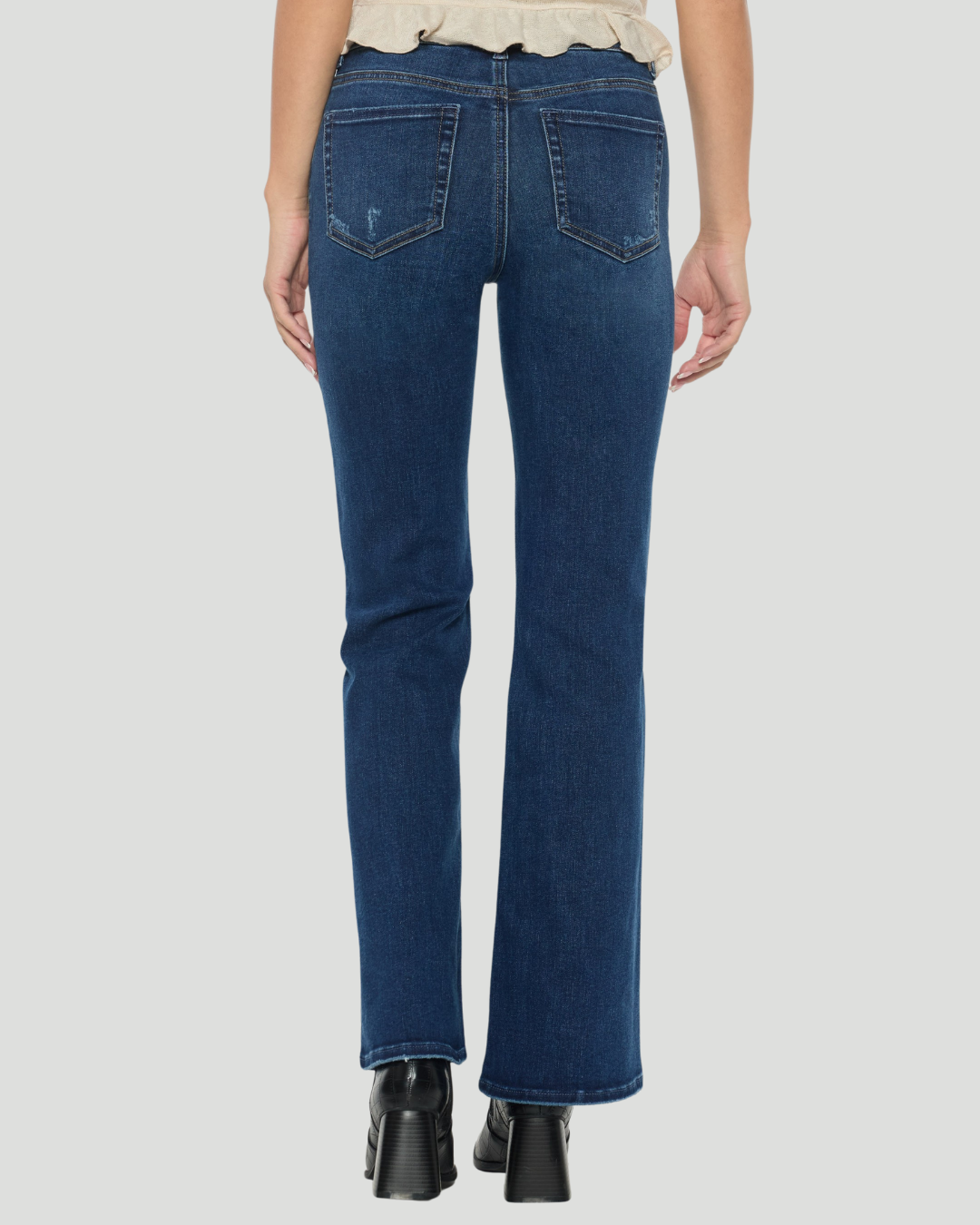 JEANS ENJEAN HIGH RISE BABY WIDE