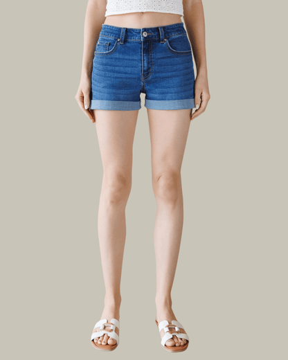 SHORT ENJEAN AZUL MEDIO PARA DAMA