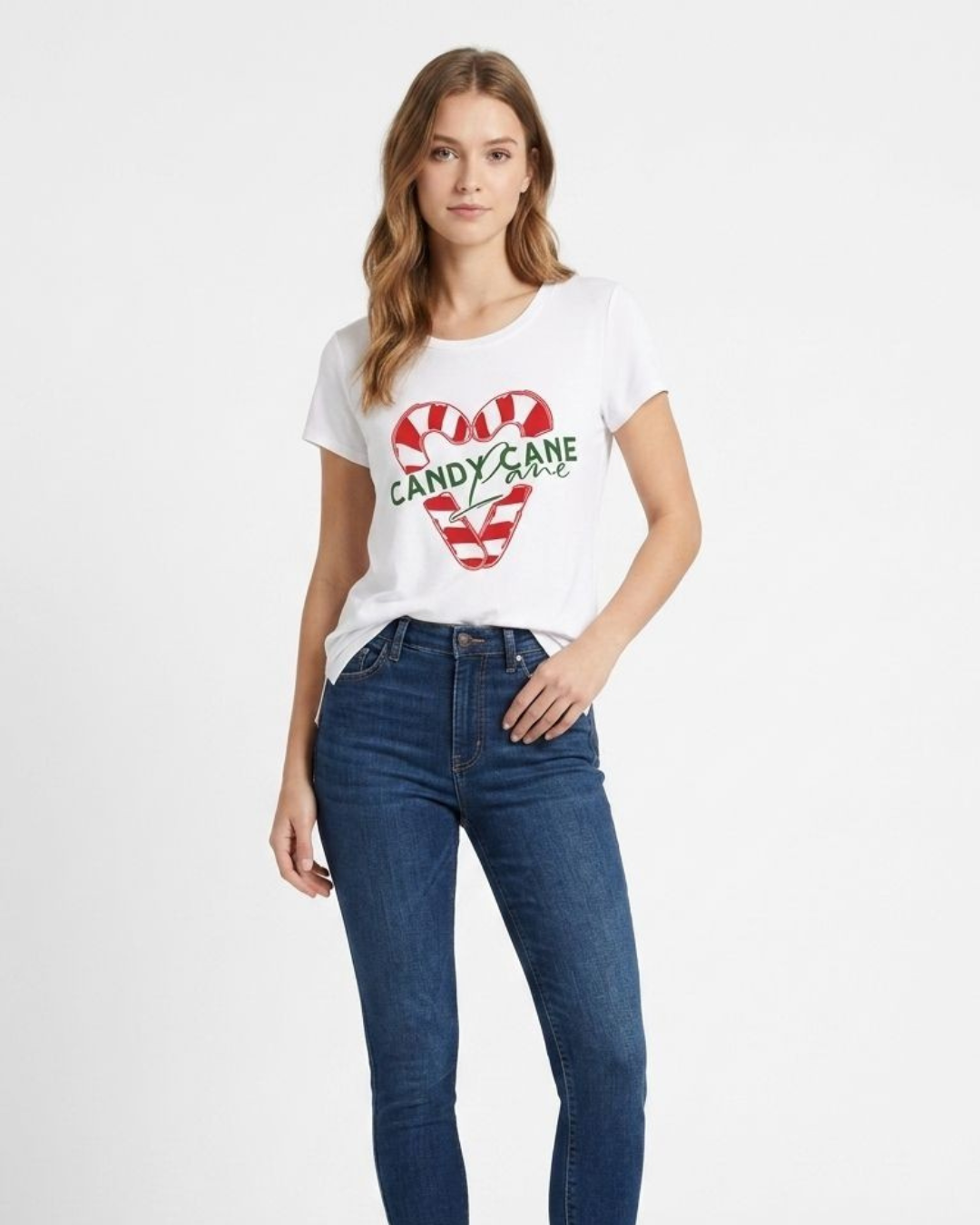 CAMISETA TIMING ESTAMPADO NAVIDEÑO