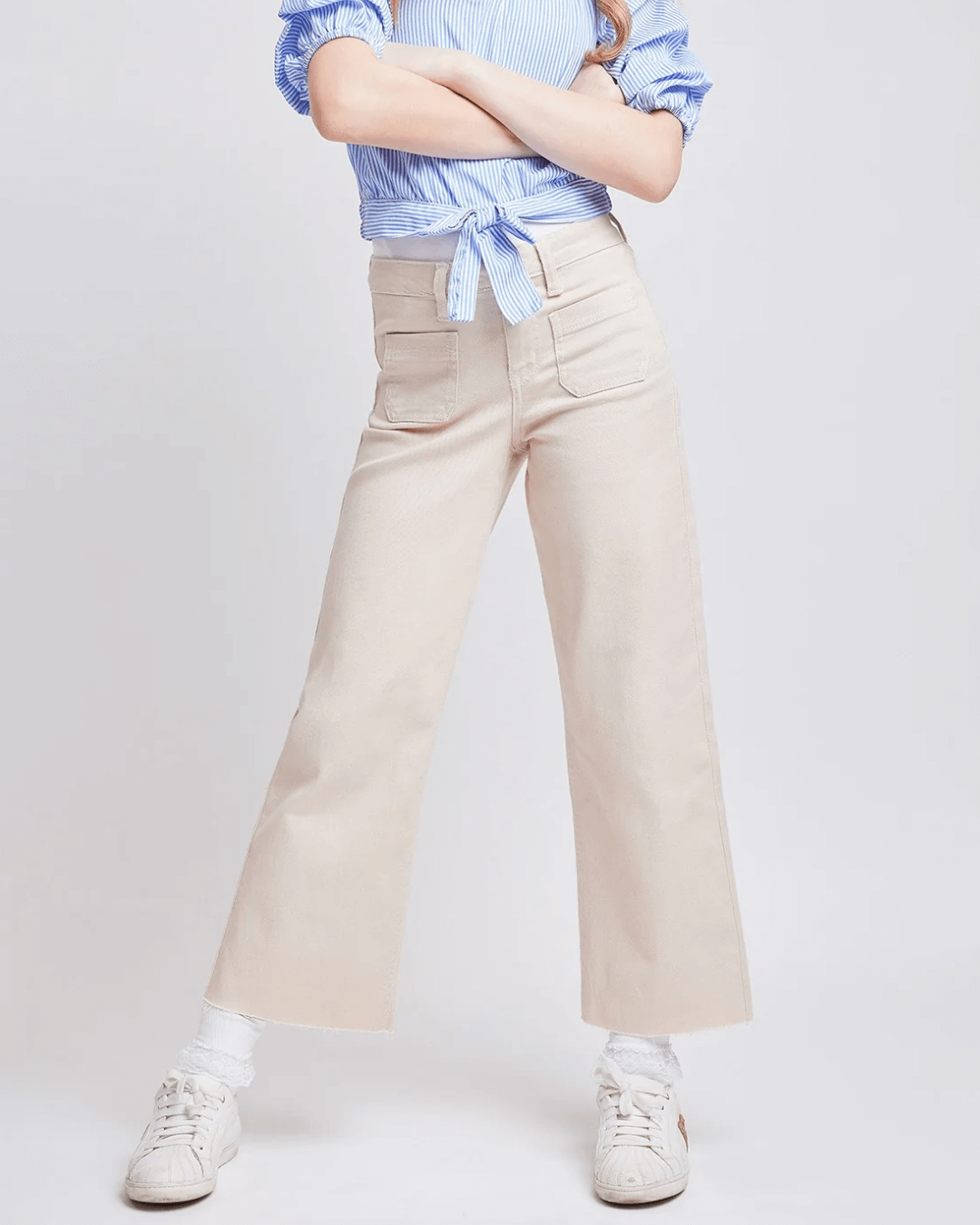 JEANS YMI BEIGE PARA NIÑA