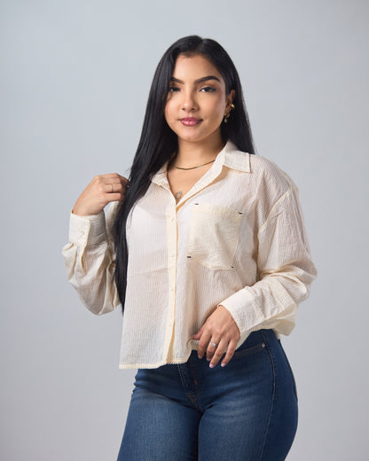 CAMISA LA DIOSA MANGA LARGA