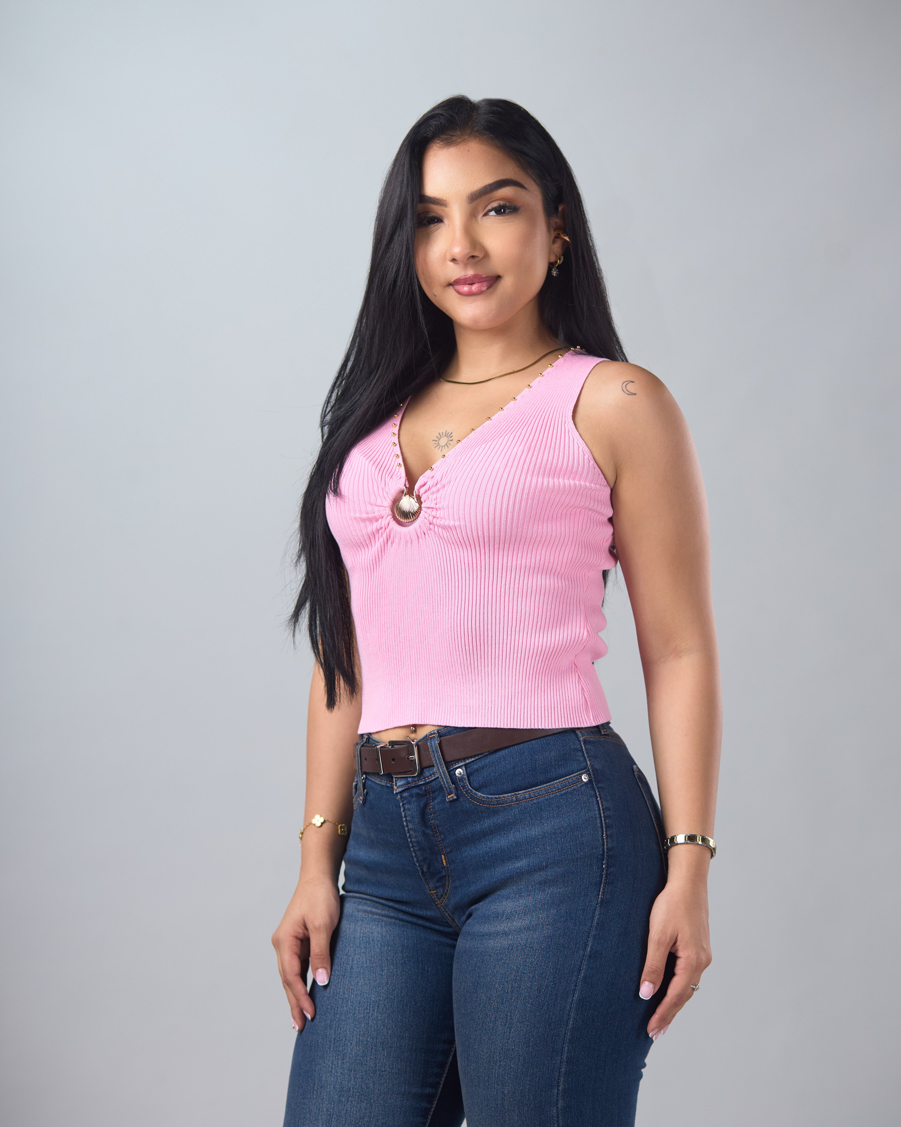 BLUSA LA DIOSA CUELLO V
