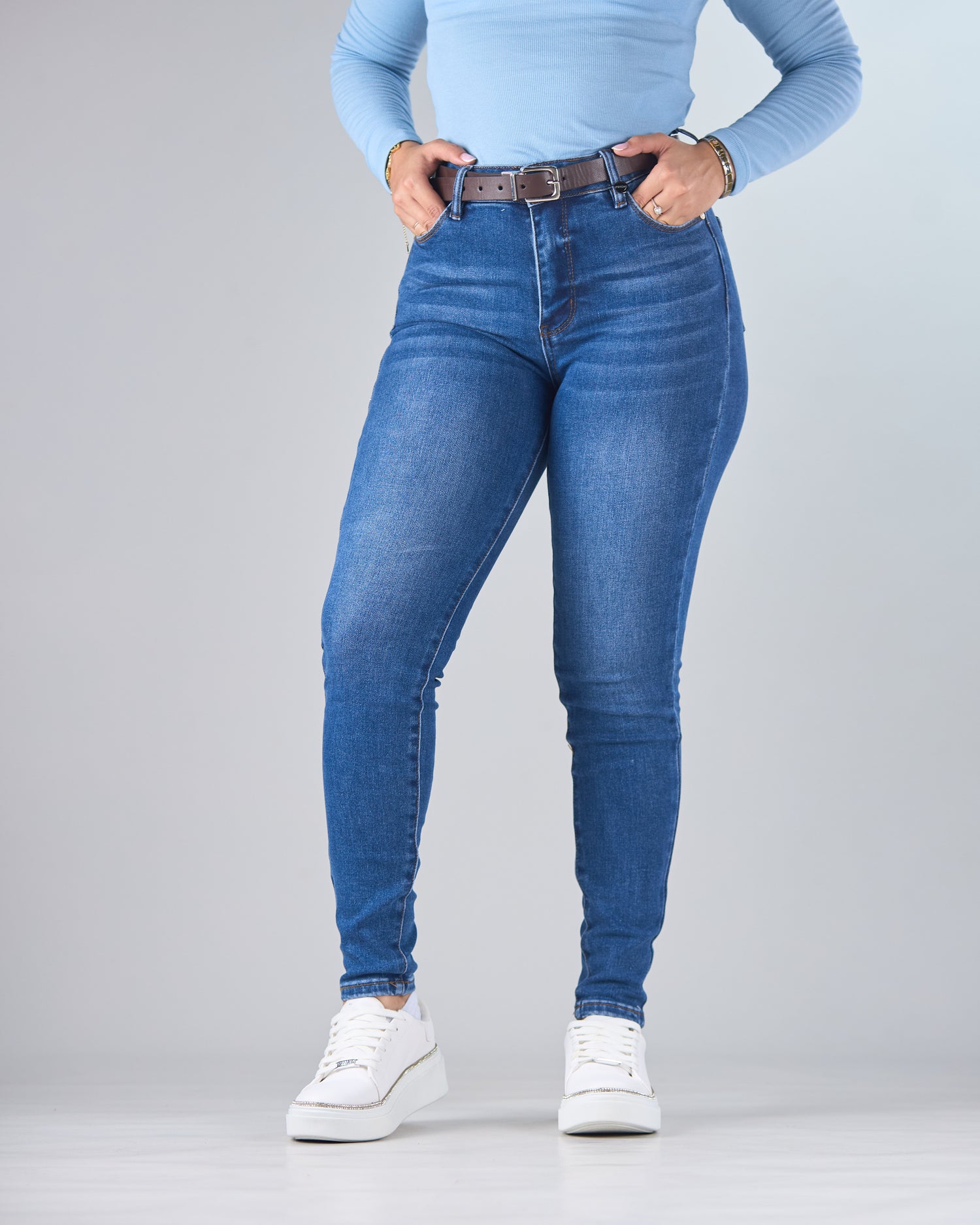 JEANS PSYCHO SIXTEEN HIGH RISE SKINNY