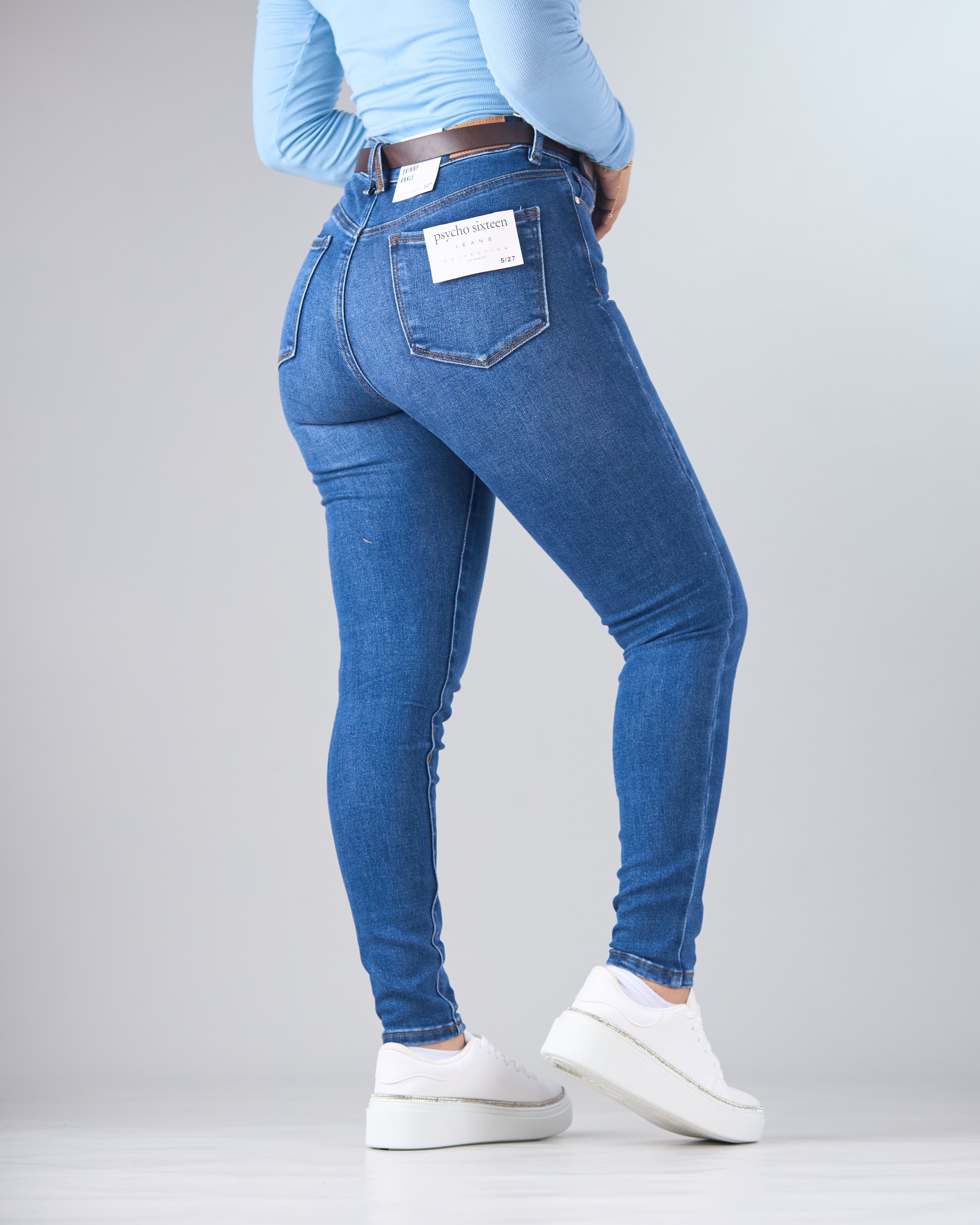 JEANS PSYCHO SIXTEEN HIGH RISE SKINNY