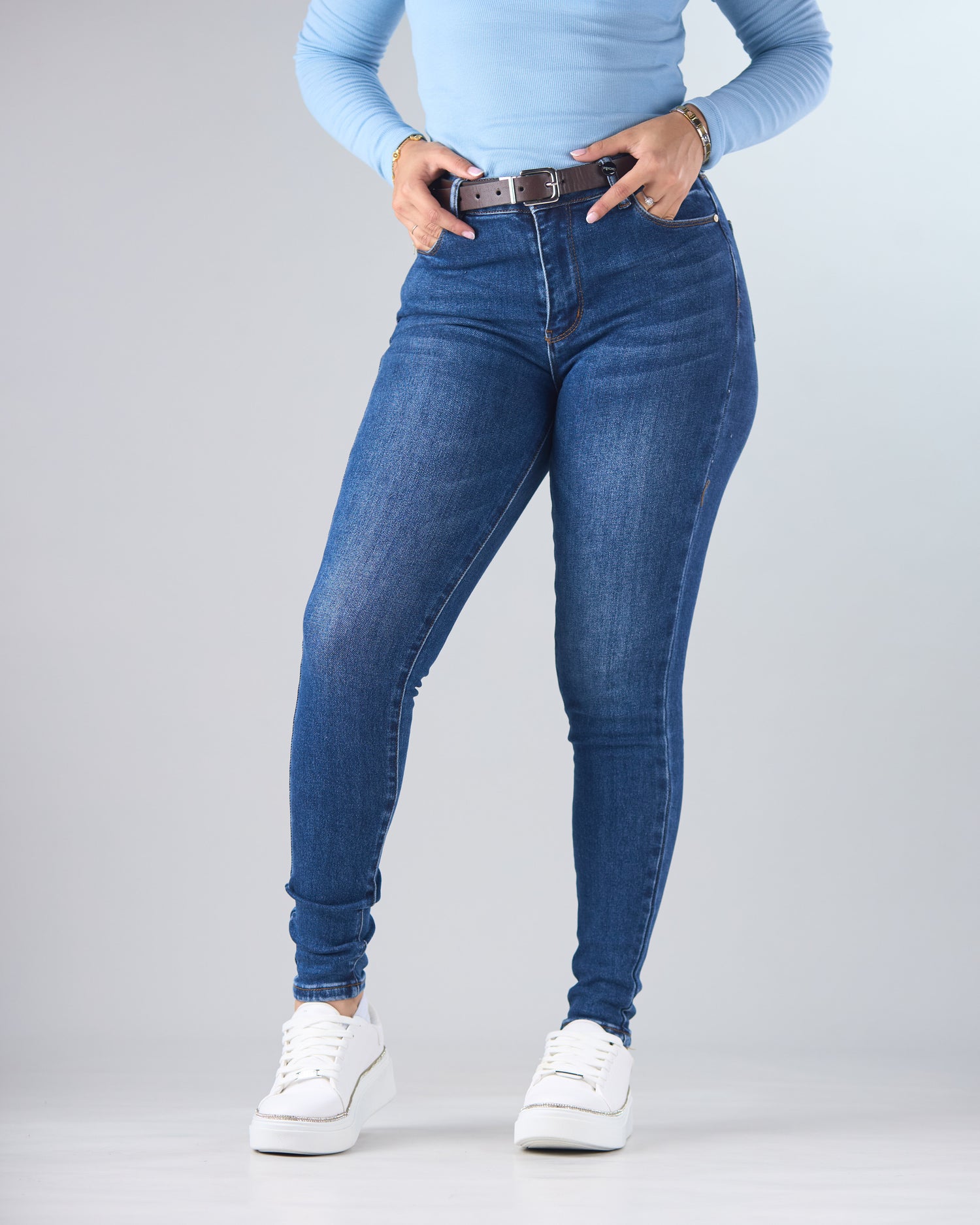 JEANS PSYCHO AZUL PARA DAMA