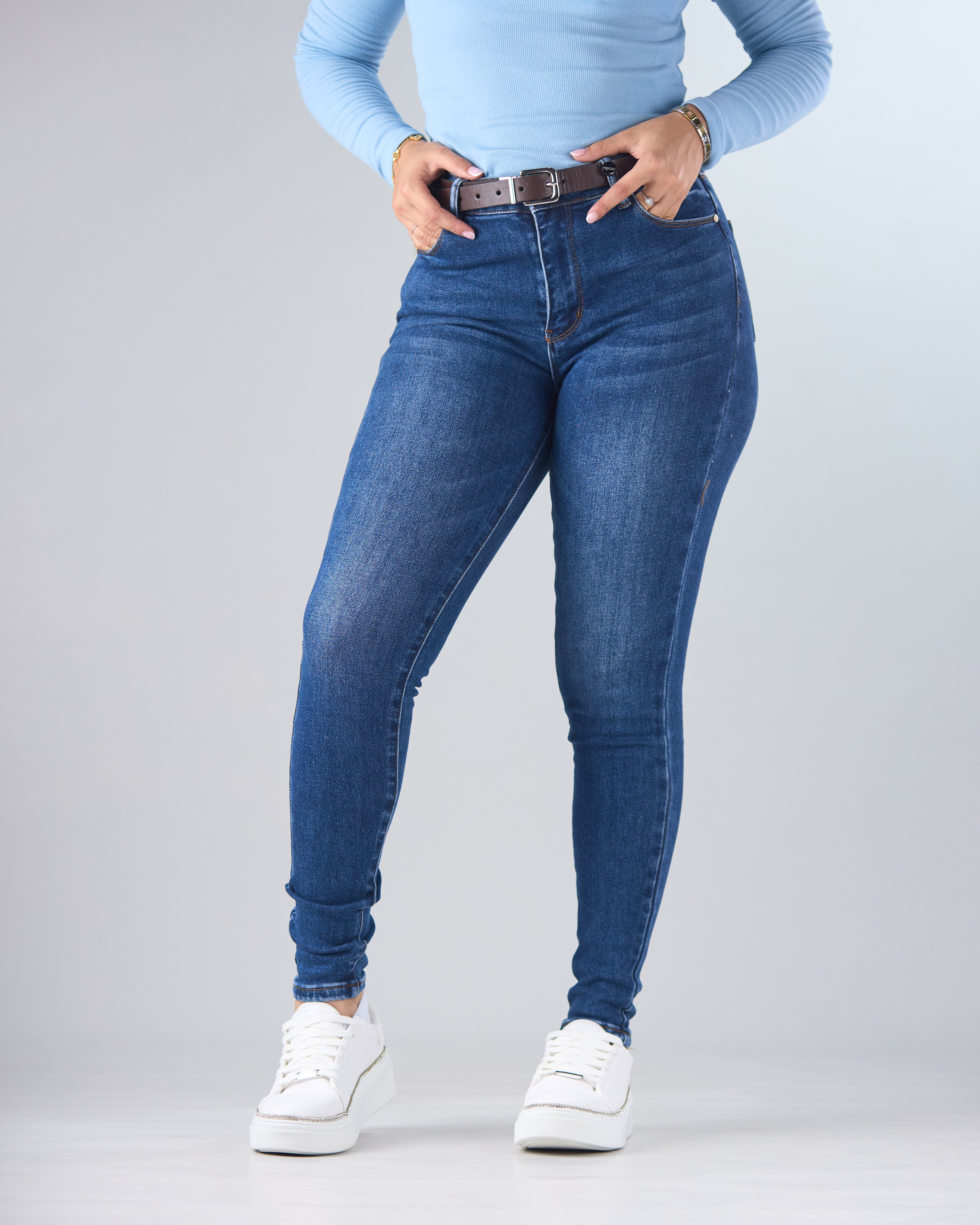 JEANS PSYCHO AZUL PARA DAMA