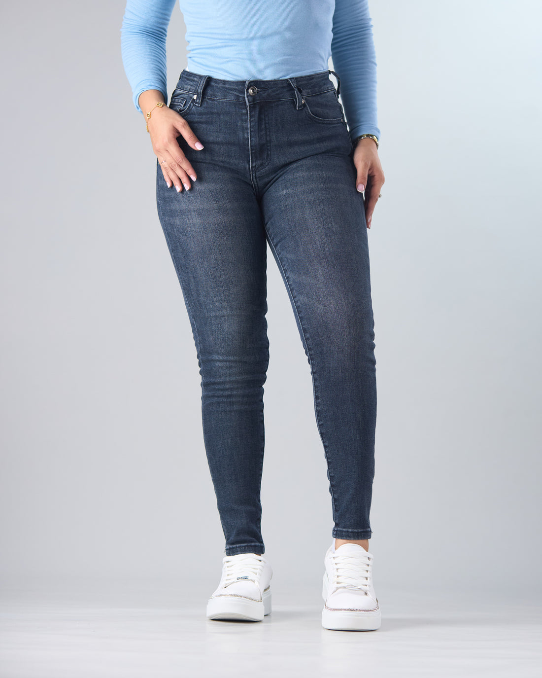 JEANS PSYCHO SIXTEEN HIGH RISE SKINNY