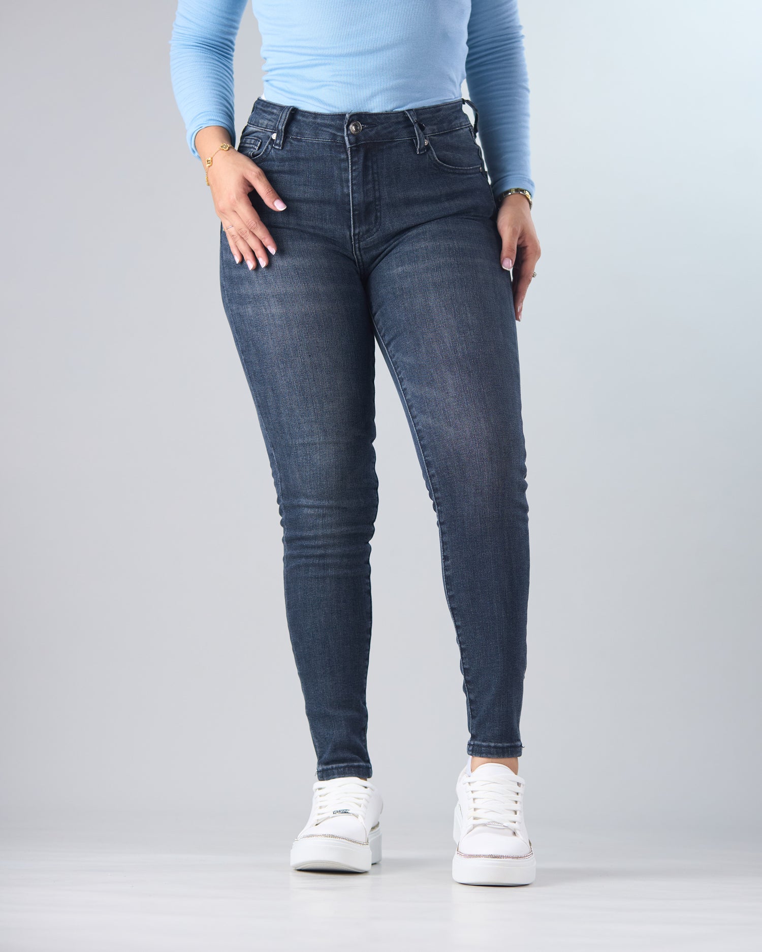 JEANS PSYCHO SIXTEEN HIGH RISE SKINNY