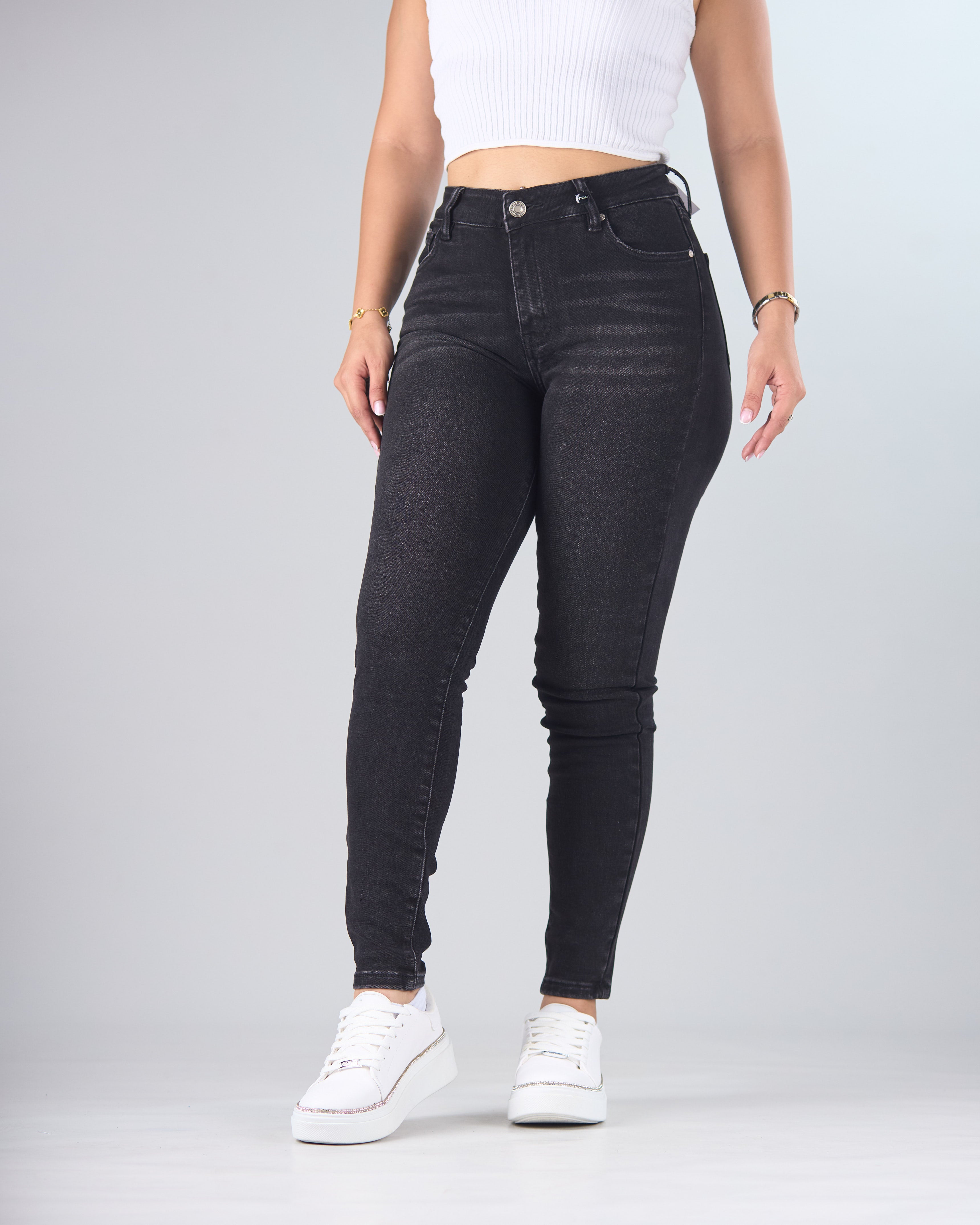 JEANS PSYCHO SIXTEEN HIGH RISE SKINNY