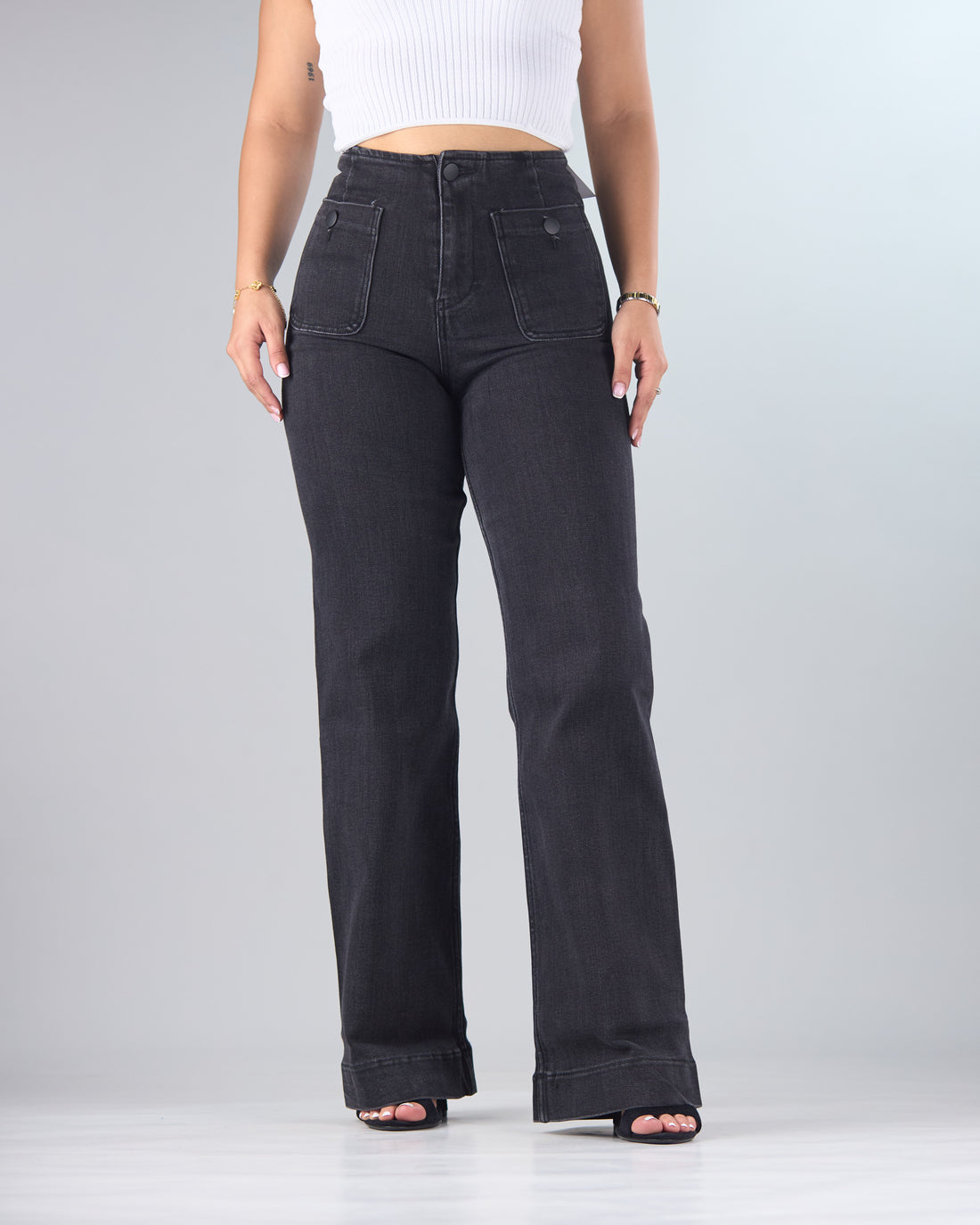 JEANS PSYCHO SIXTEEN FULL LENGHT CROP WIDE LEG