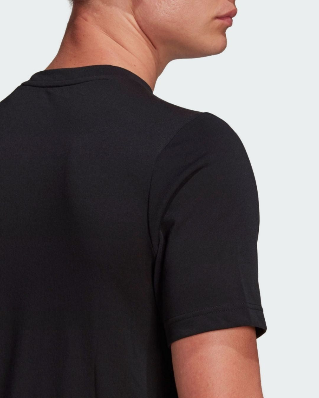 CAMISETA ADIDAS NEGRA PLUS PARA CABALLERO