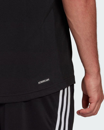 CAMISETA ADIDAS NEGRA PLUS PARA CABALLERO
