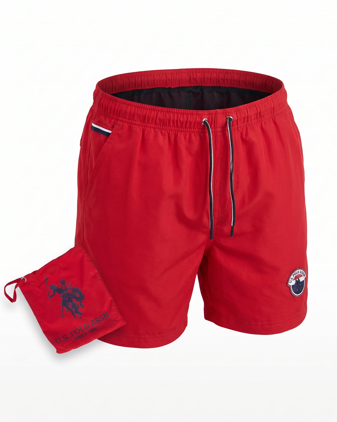 BAÑADOR US POLO ROJO PARA CABALLERO