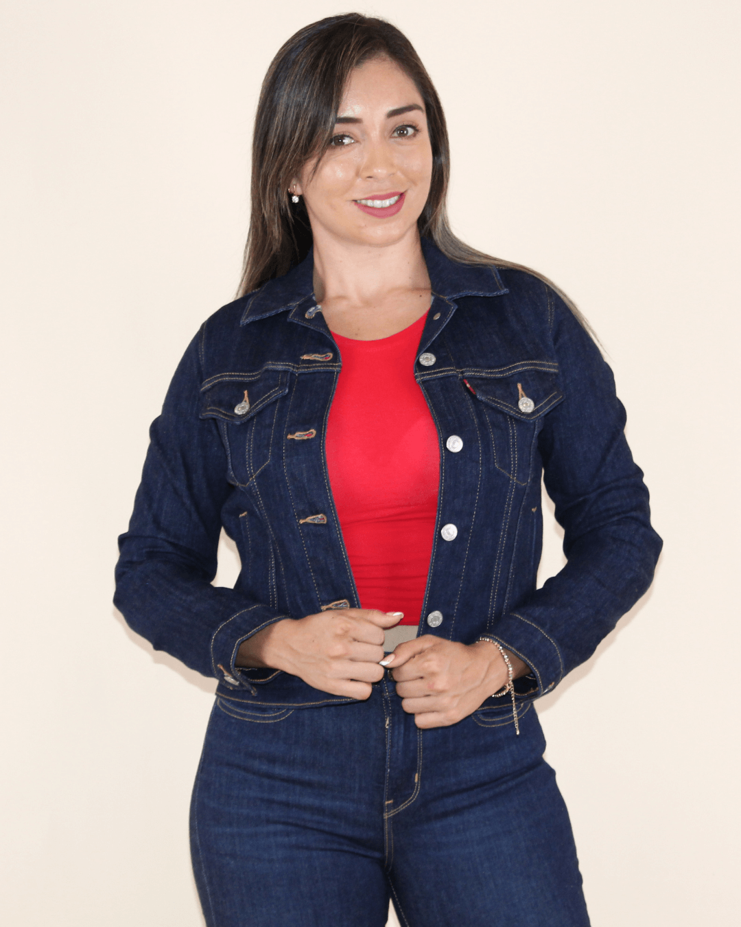 JACKET LEVIS DE MUJER AZUL OSCURO