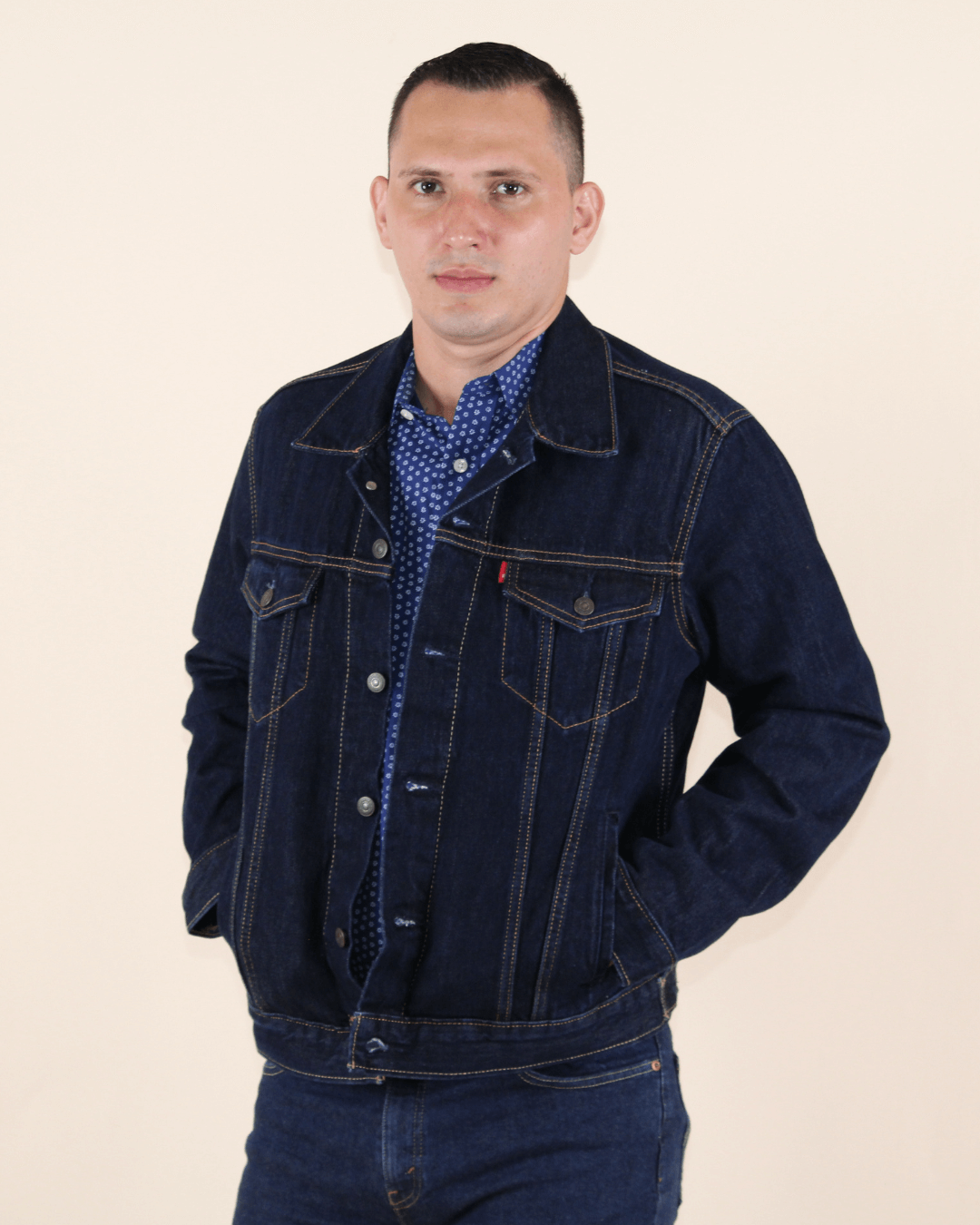 JACKET LEVIS DE HOMBRE AZUL OSCURO