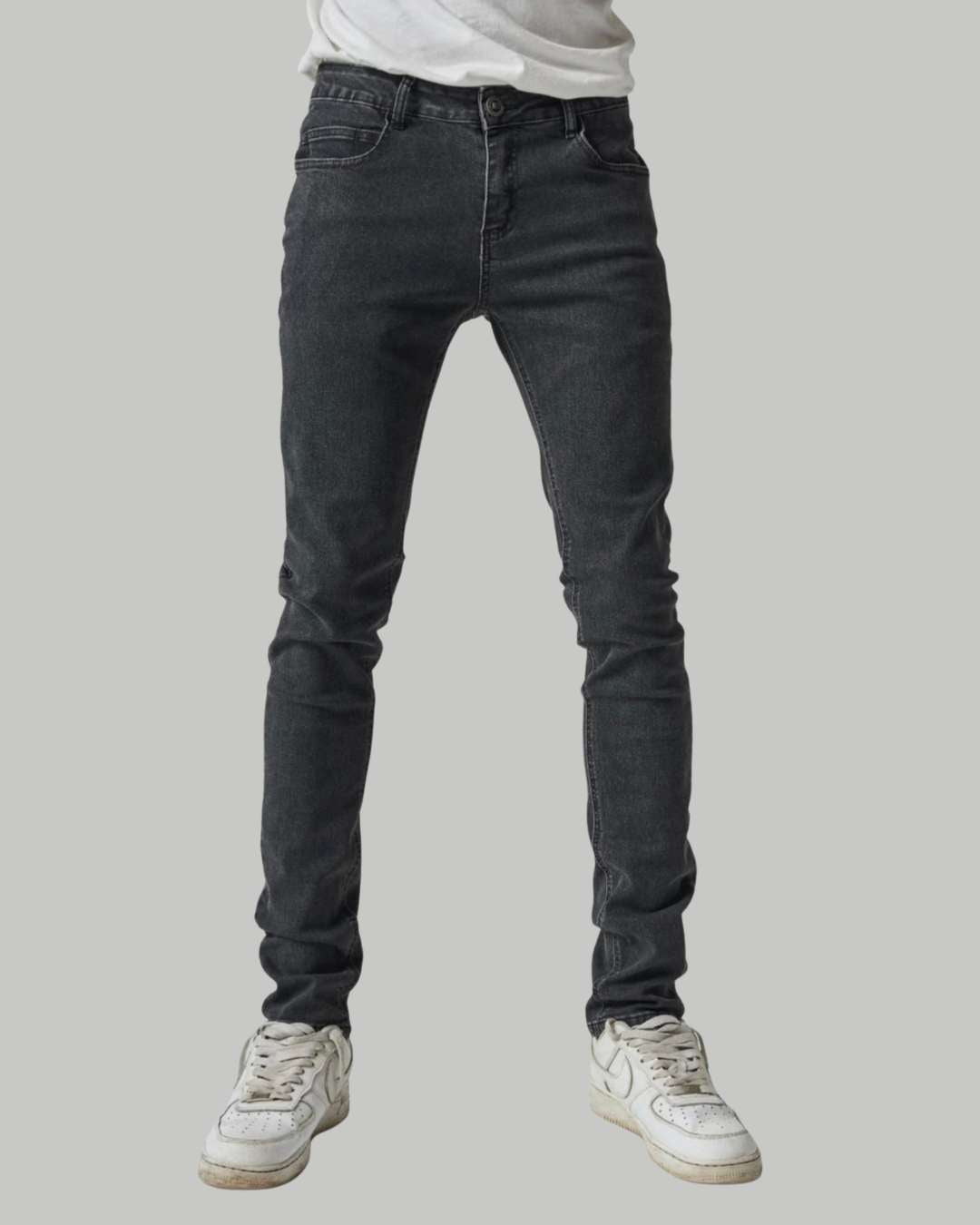 JEANS BLACKOUT NEGRO PARA CABALLERO