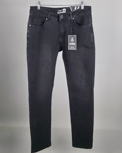 JEANS BLACKOUT NEGRO PARA CABALLERO