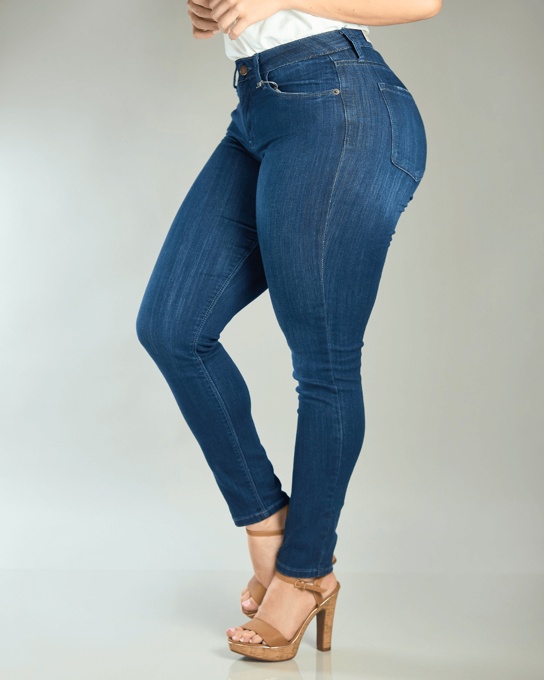 JEANS JUST USA AZUL OSCURO