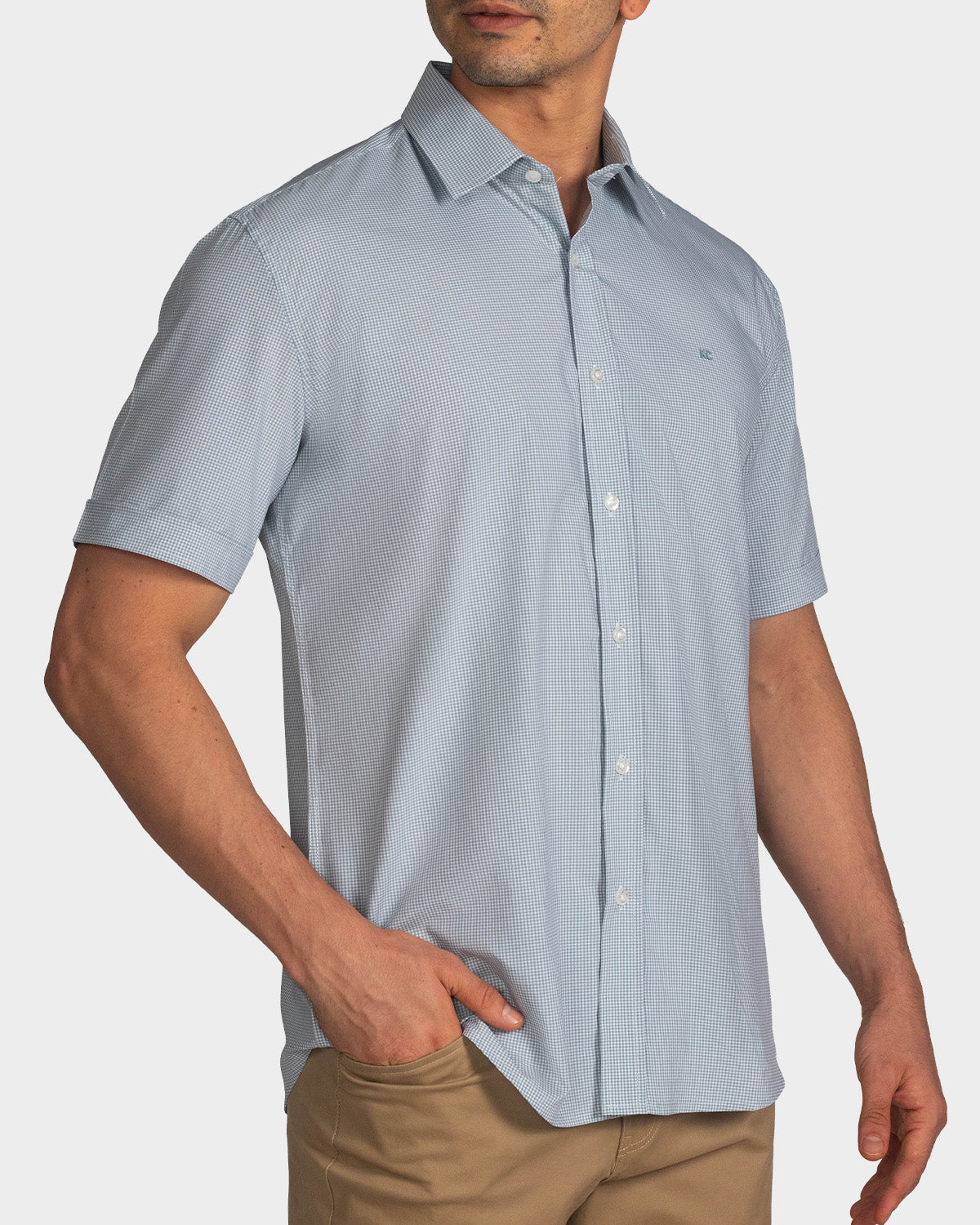 CAMISA KENNETH COLE MANGA CORTA CABALLERO