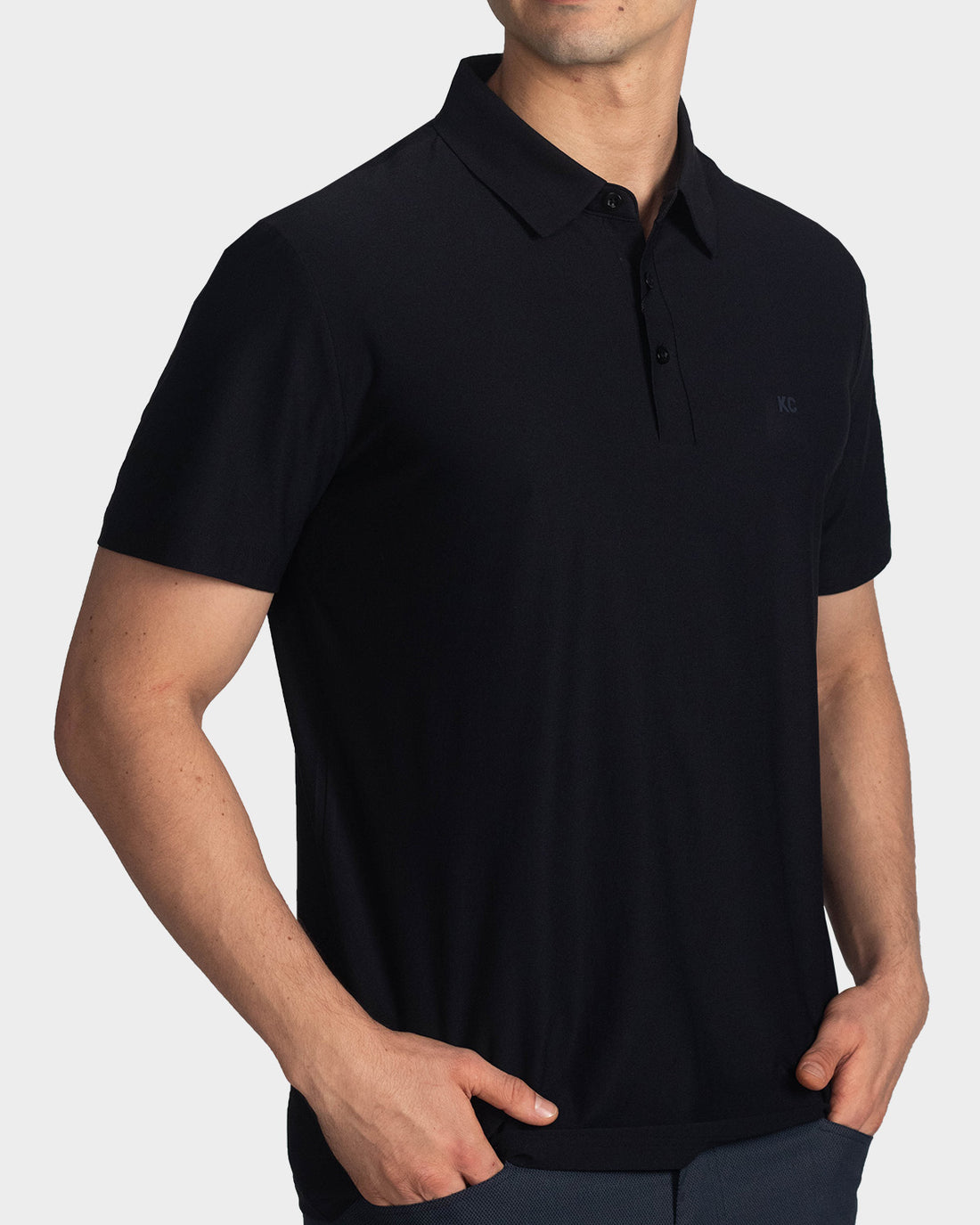 POLO KENNETH COLE NEGRA CABALLERO