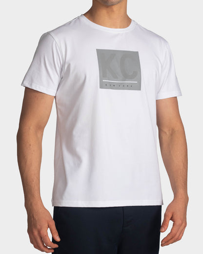CAMISETA KENNETH COLE BLANCA PARA CABALLERO