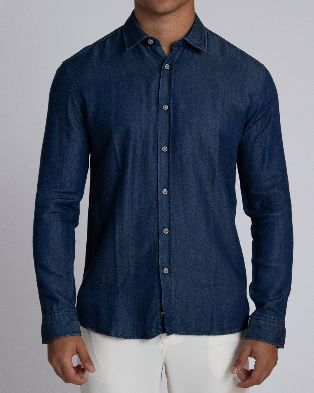 CAMISA KENNETH COLE MANGA LARGA