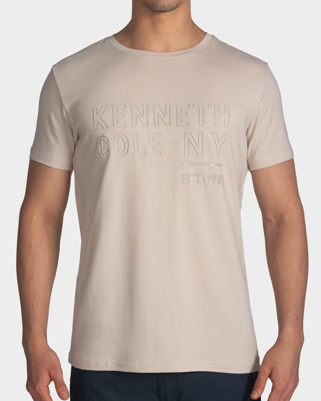 CAMISETA KENNETH COLE BEIGE PARA CABALLERO