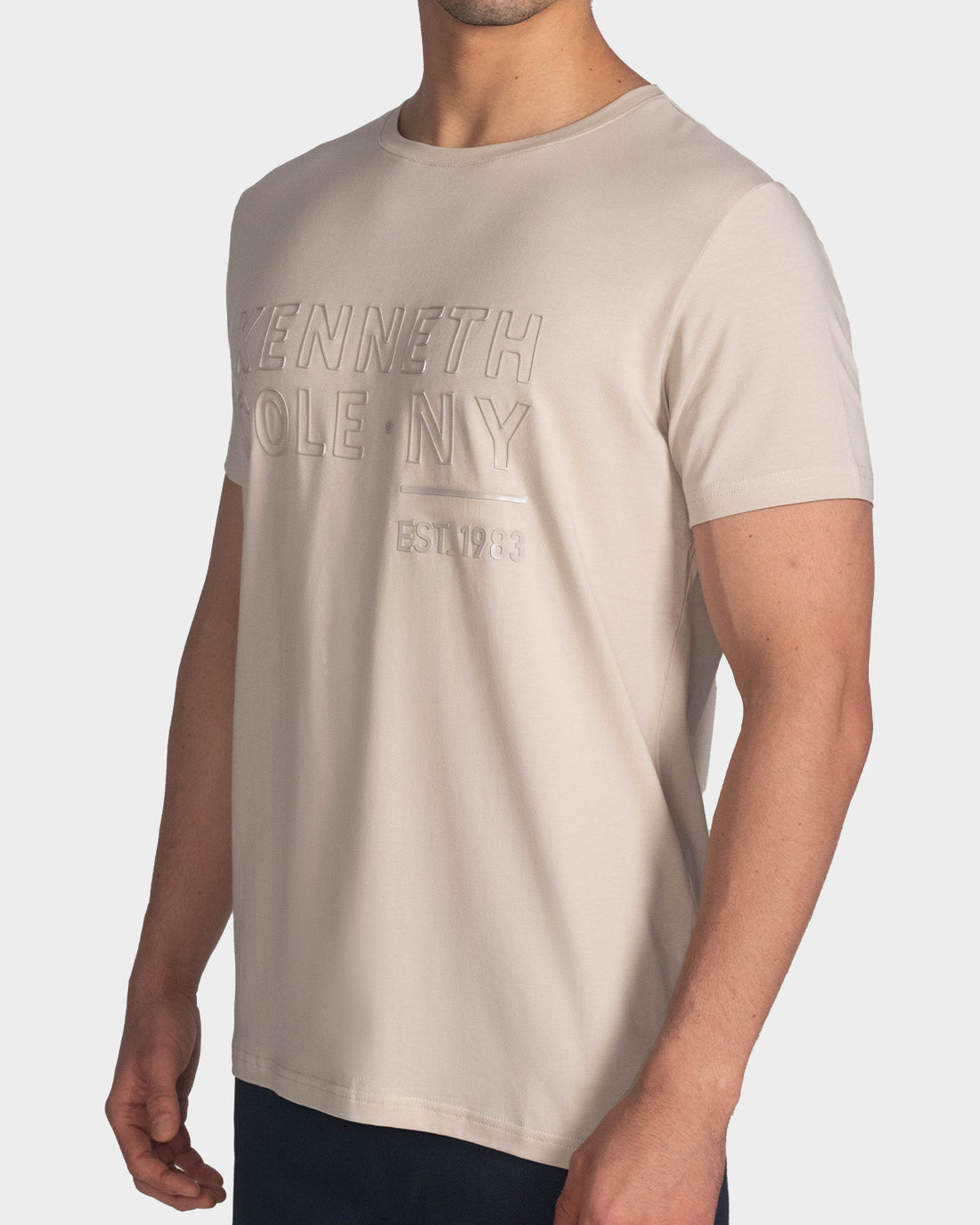 CAMISETA KENNETH COLE BEIGE PARA CABALLERO