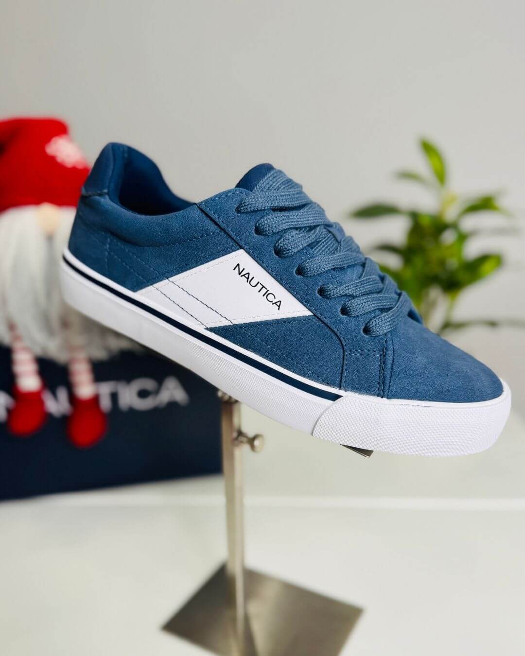 TENNIS NAUTICA CELESTE PARA CABALLERO