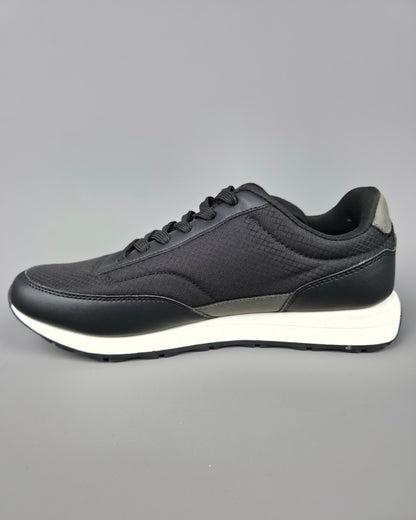 TENNIS NAUTICA NEGRAS PARA CABALLERO