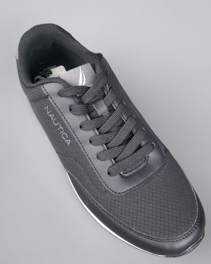 TENNIS NAUTICA NEGRAS PARA CABALLERO
