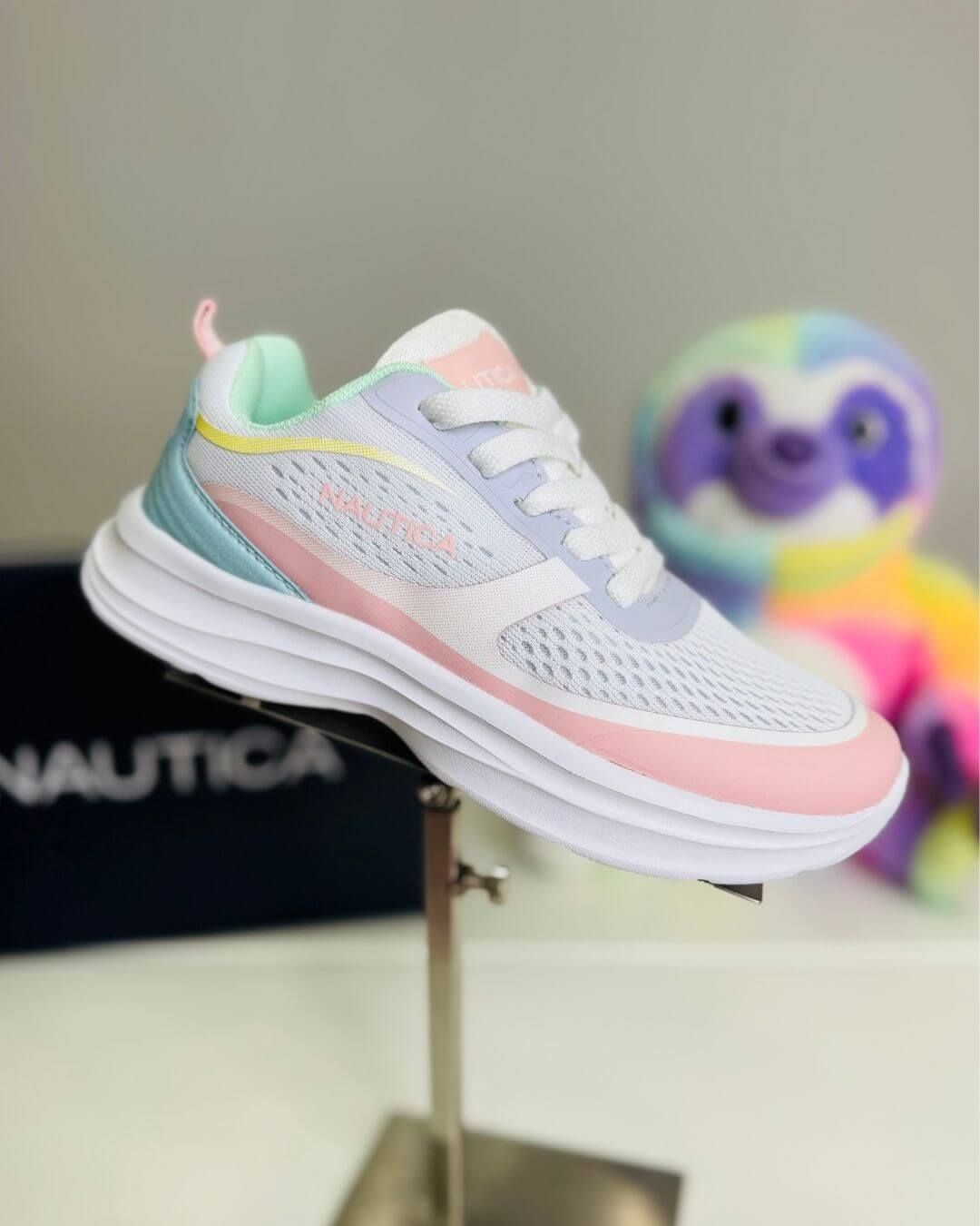 TENNIS NAUTICA MULTICOLOR PARA NIÑA