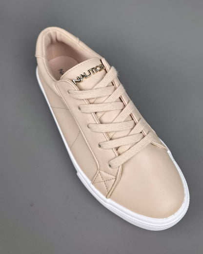 TENNIS NAUTICA BEIGE PARA DAMA