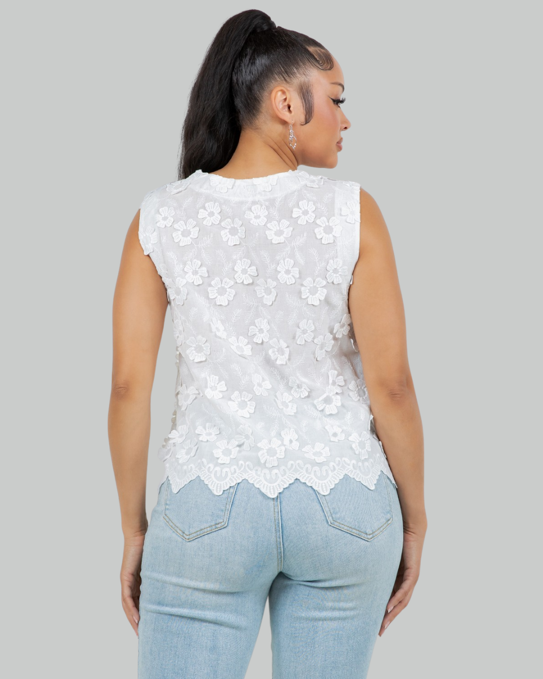BLUSA LA DIOSA SIN MANGAS