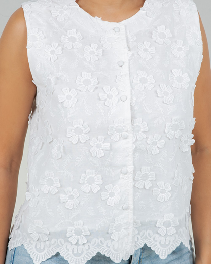 BLUSA LA DIOSA SIN MANGAS