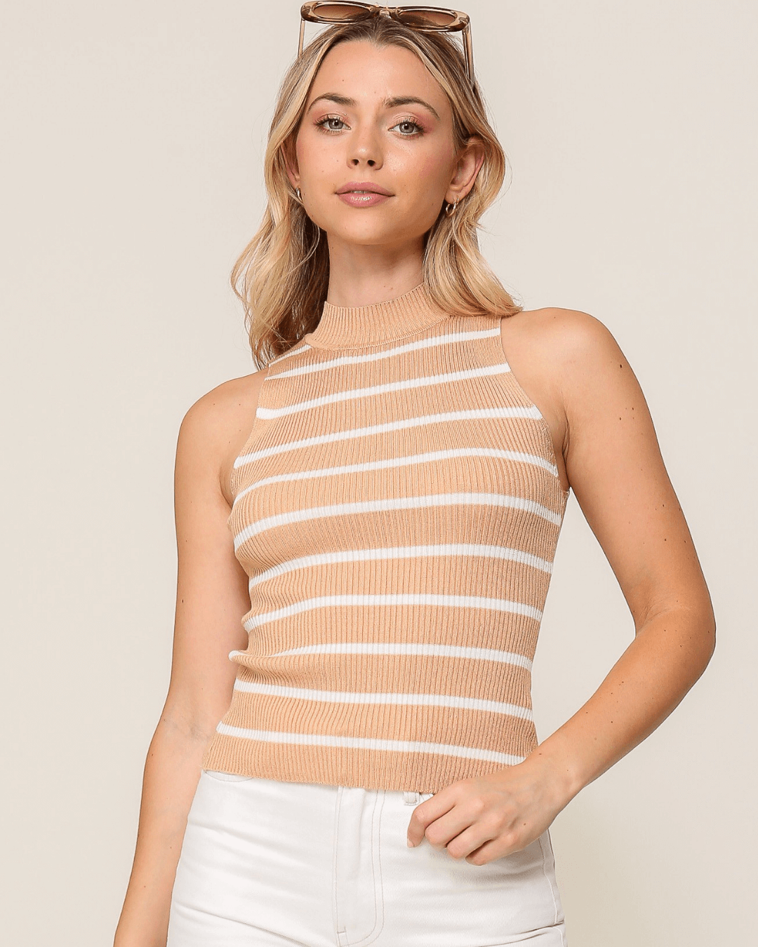 BLUSA TIMING BEIGE