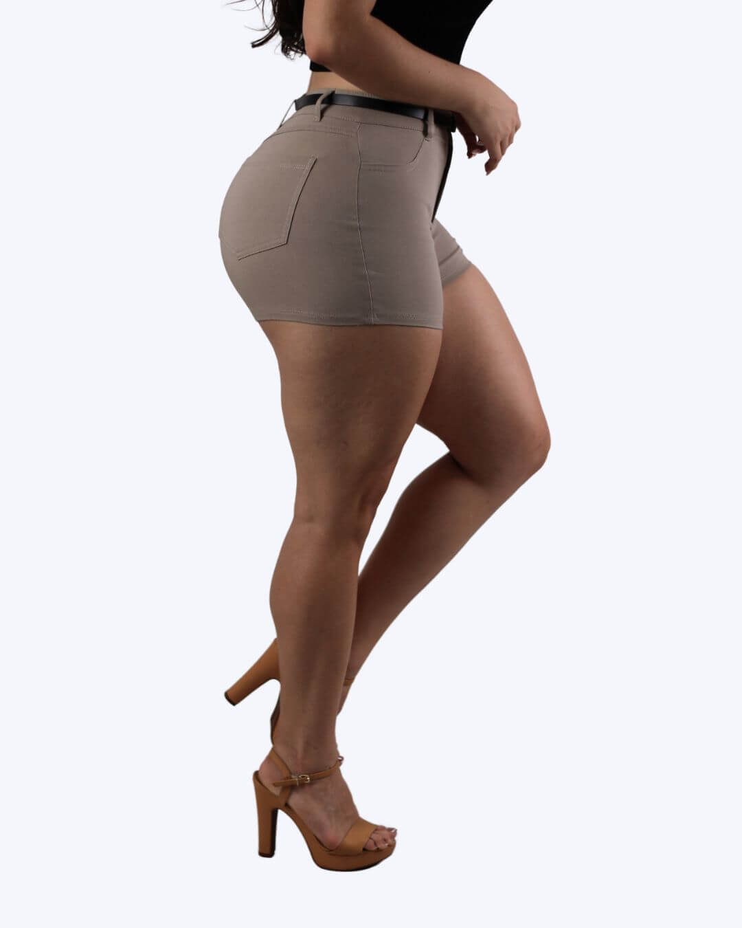 SHORT ACTIVE BASIC GRIS PARA DAMA
