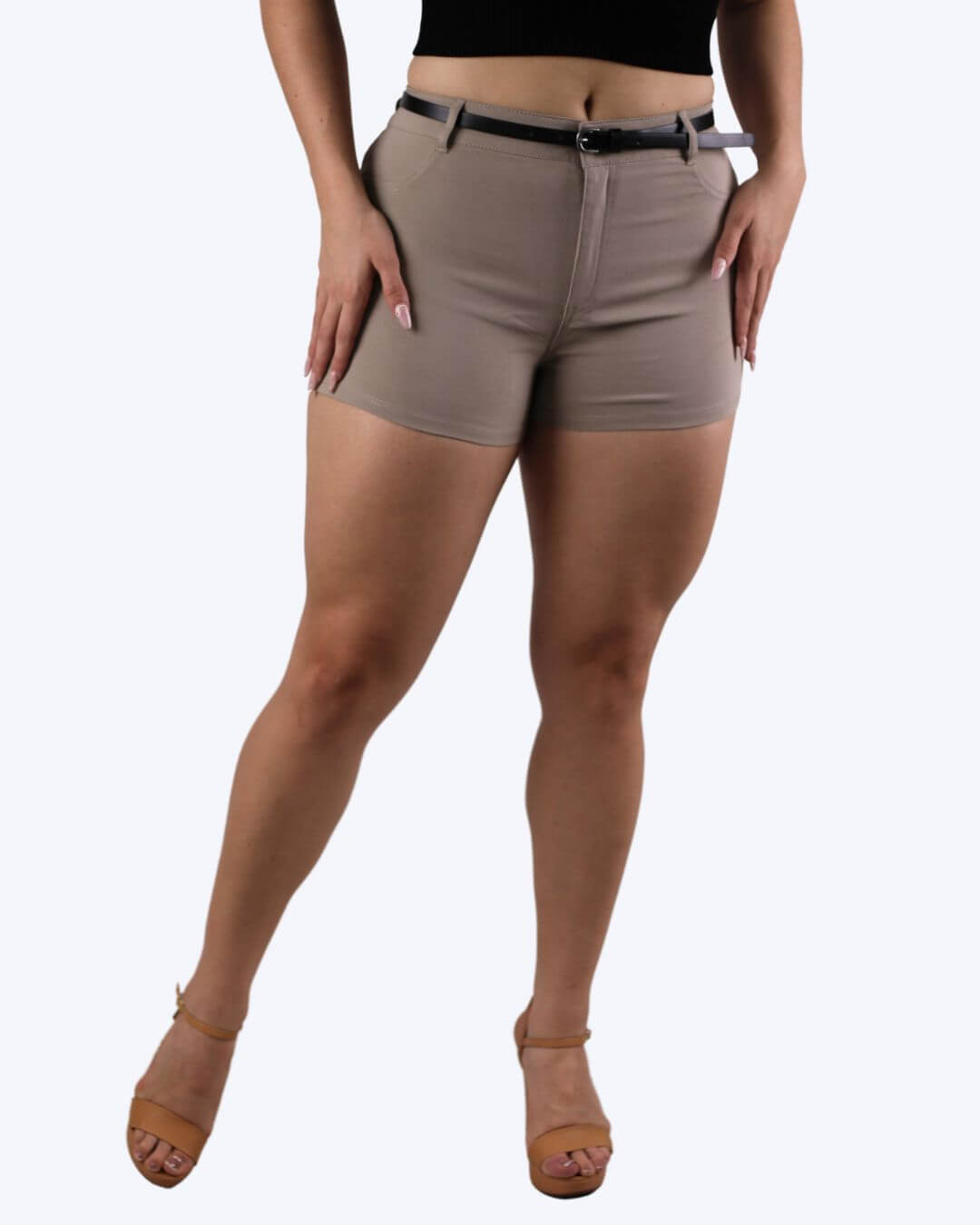 SHORT ACTIVE BASIC GRIS PARA DAMA