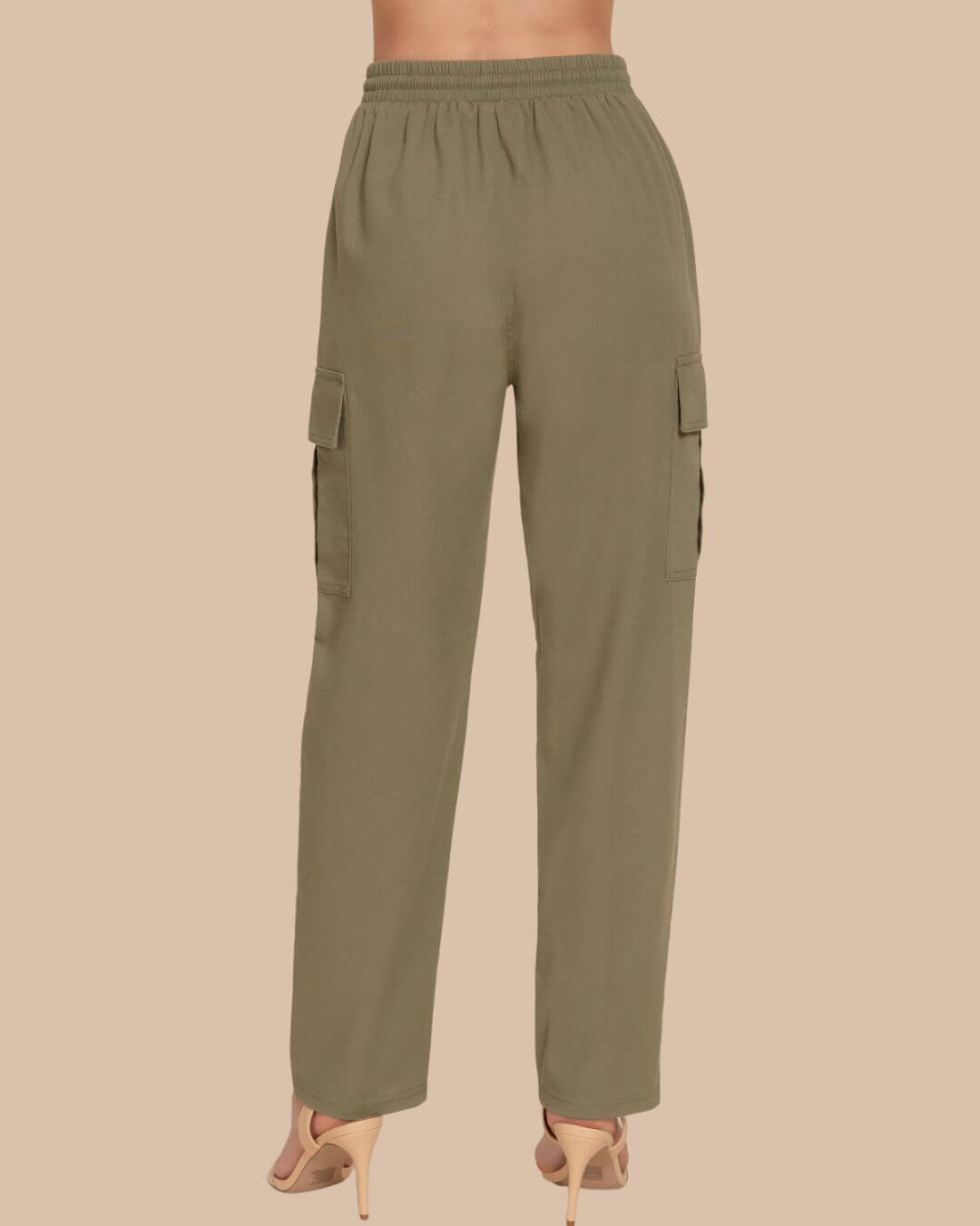 PANTALÓN ACTIVE VERDE CARGO PARA DAMA